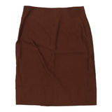 Vintage brown Victor Victoria Pencil Skirt - womens 29" waist