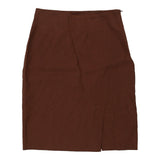 Vintage brown Victor Victoria Pencil Skirt - womens 29" waist