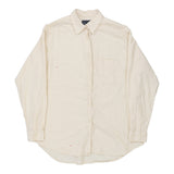Vintage cream Blue Eagle Les Copains Shirt - mens x-large