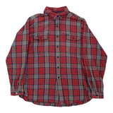 Vintage red Polo Sport Flannel Shirt - mens x-large