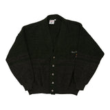 Vintage green Game Over Cardigan - mens medium