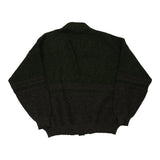 Vintage green Game Over Cardigan - mens medium