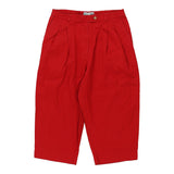 Vintage red Capri Marco Pecci Shorts - womens 30" waist