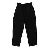 Vintage black Pit Stop Trousers - womens 30" waist