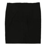 Vintage black Perte By Krizia Mini Skirt - womens 40" waist