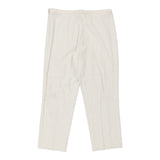 Vintage white Cheap & Chic Moschino Trousers - womens 30" waist