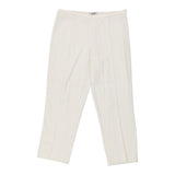 Vintage white Cheap & Chic Moschino Trousers - womens 30" waist