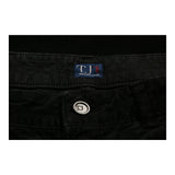 Vintage black Trussardi Cord Trousers - mens 34" waist