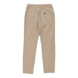 Vintage beige Armani Jeans Trousers - womens 28" waist