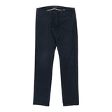 Vintage navy Armani Jeans Trousers - mens 35" waist