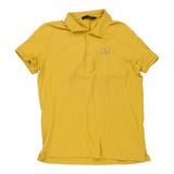 Vintage yellow Calvin Klein Jeans Polo Shirt - mens x-large