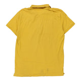 Vintage yellow Calvin Klein Jeans Polo Shirt - mens x-large