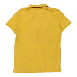 Vintage yellow Calvin Klein Jeans Polo Shirt - mens x-large