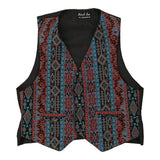 Vintage multicoloured Black Sea Waistcoat - mens large