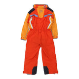 Vintage orange Age 10 Brugi All-In-One Ski Suit - boys x-large
