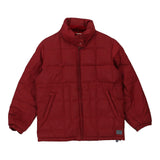 Vintage Gas Puffer - Medium Red Down