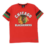 Vintage red Chicago Blackhawks Majestic T-Shirt - mens medium