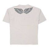 Vintage white Converse T-Shirt - mens xx-large