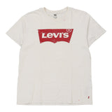 Vintage white Levis T-Shirt - mens x-large
