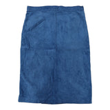 Vintage blue Unbranded Midi Skirt - womens 33" waist