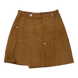 Vintage brown Unbranded Mini Skirt - womens 30" waist
