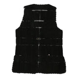 Vintage black Unbranded Waistcoat - womens large