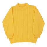Vintage yellow Unbranded Jumper - womens medium