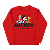 Vintage red Mickey Sweatshirt - womens xx-small