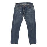 Evisu Jeans - 35W UK 14 Blue Cotton