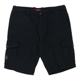 Vintage Carrera Cargo Shorts - 39W 12L Navy Cotton