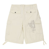 Vintage O'Neill Cargo Shorts - 40W 15L Cream Cotton