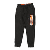 Vintage Puma Joggers - Small Grey Cotton Blend