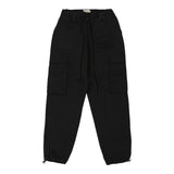 Vintage black Big For Sam Cargo Trousers - womens 26" waist