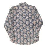 Vintage blue Unbranded Patterned Shirt - mens small