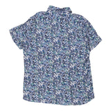 Vintage blue Soul Of London Hawaiian Shirt - mens x-large