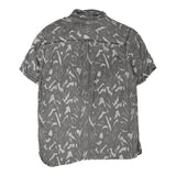 Vintage grey Cotton On Hawaiian Shirt - mens large