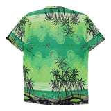 Vintage green Unbranded Hawaiian Shirt - mens large