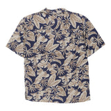 Vintage blue Faded Glory Hawaiian Shirt - mens small