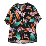 Vintage black Hawaii Blue Hawaiian Shirt - mens x-large