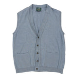 Vintage blue Jimmy Free Sweater Vest - mens x-large