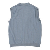 Vintage blue Jimmy Free Sweater Vest - mens x-large