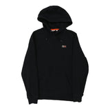 Vintage black Napapijri Hoodie - mens small