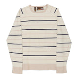 Vintage white Santa Fe Jumper - mens medium