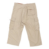 Maxxin Cargo Shorts - 34W 22L Beige Polyester