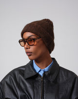 Alpaca Chunky Wool Rib Beanie