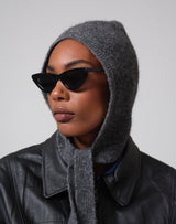 Alpaca Wool Tie Balaclava