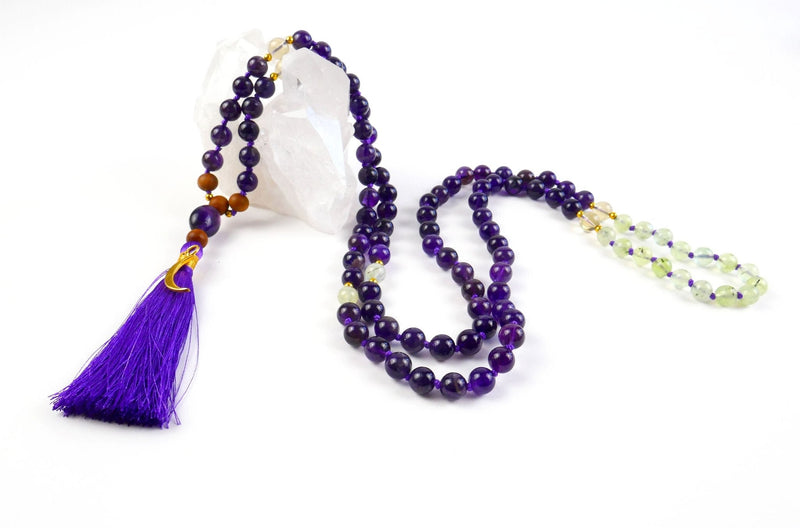 Amethyst Mala Set