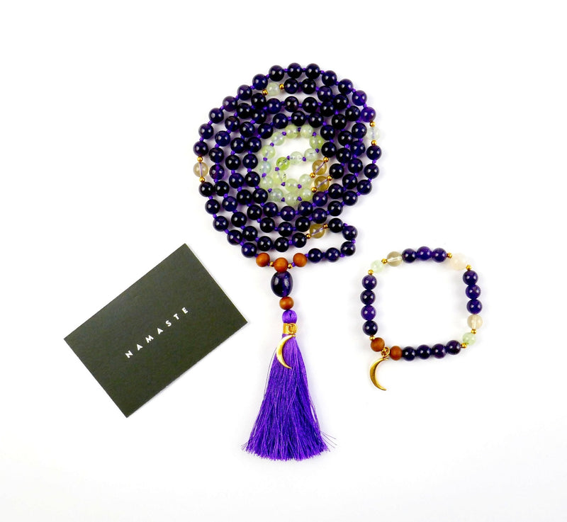 Amethyst Mala Set - Kati Kaia