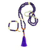 Amethyst Mala Set