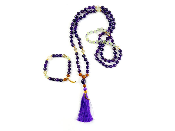 Amethyst Mala Set - Kati Kaia